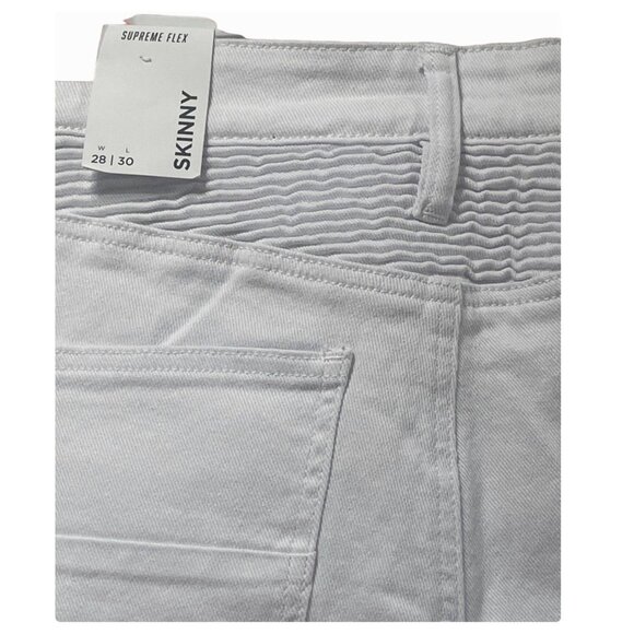 Rue 21 - Men's Supreme Flex Skinny Jeans Distressed - White - 28 x 30 - Picture 14 of 14